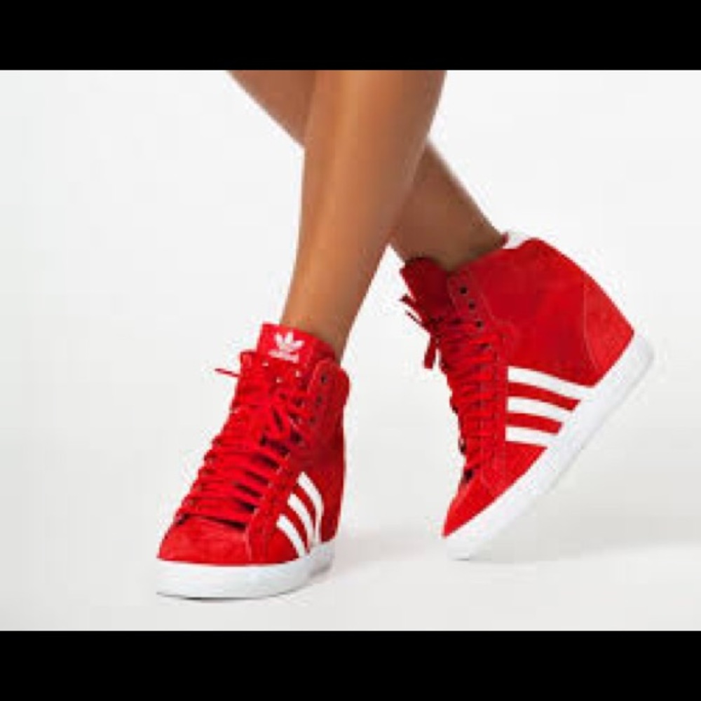 Adidas hidden wedge sneakers